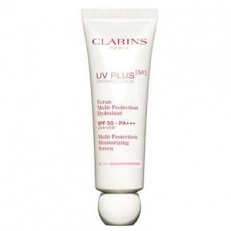 Clarins Donna Uv Plus Anti-Pollution Spf 50 Multi Protection Moisturizing Screen Rose 50Ml