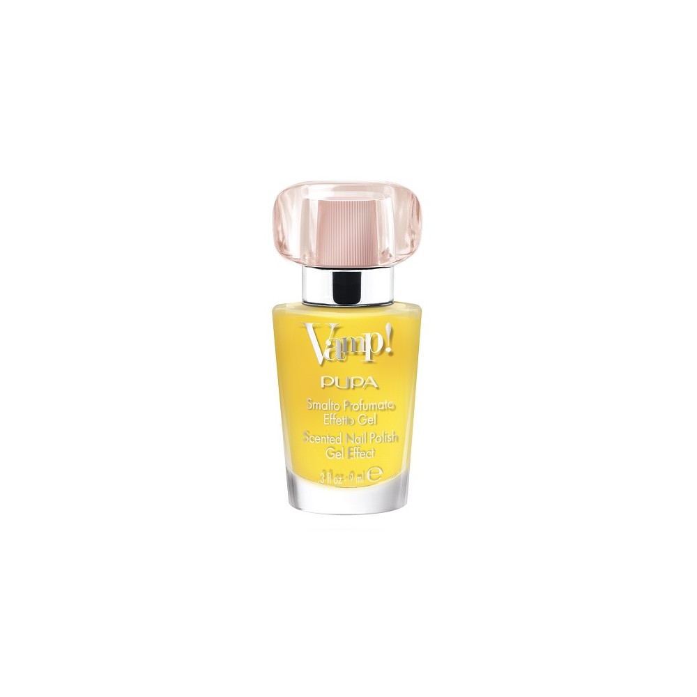 Pupa Vamp! Smalto Profumato Effetto Gel - 109 Brillant Yellow 