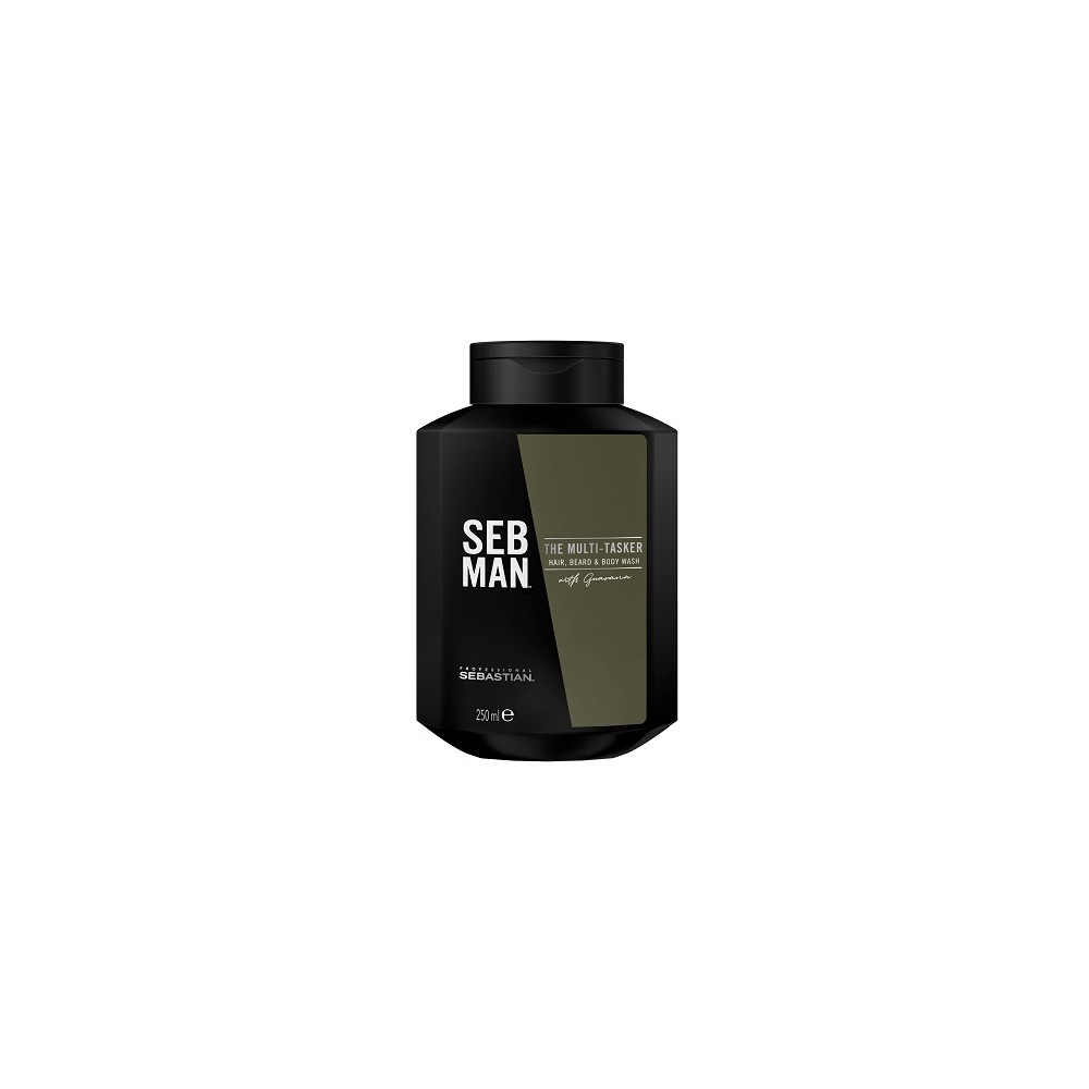 Sebastian Seb Man The Multi-Tasker Detergente Capelli, Barba e Corpo 250ML 