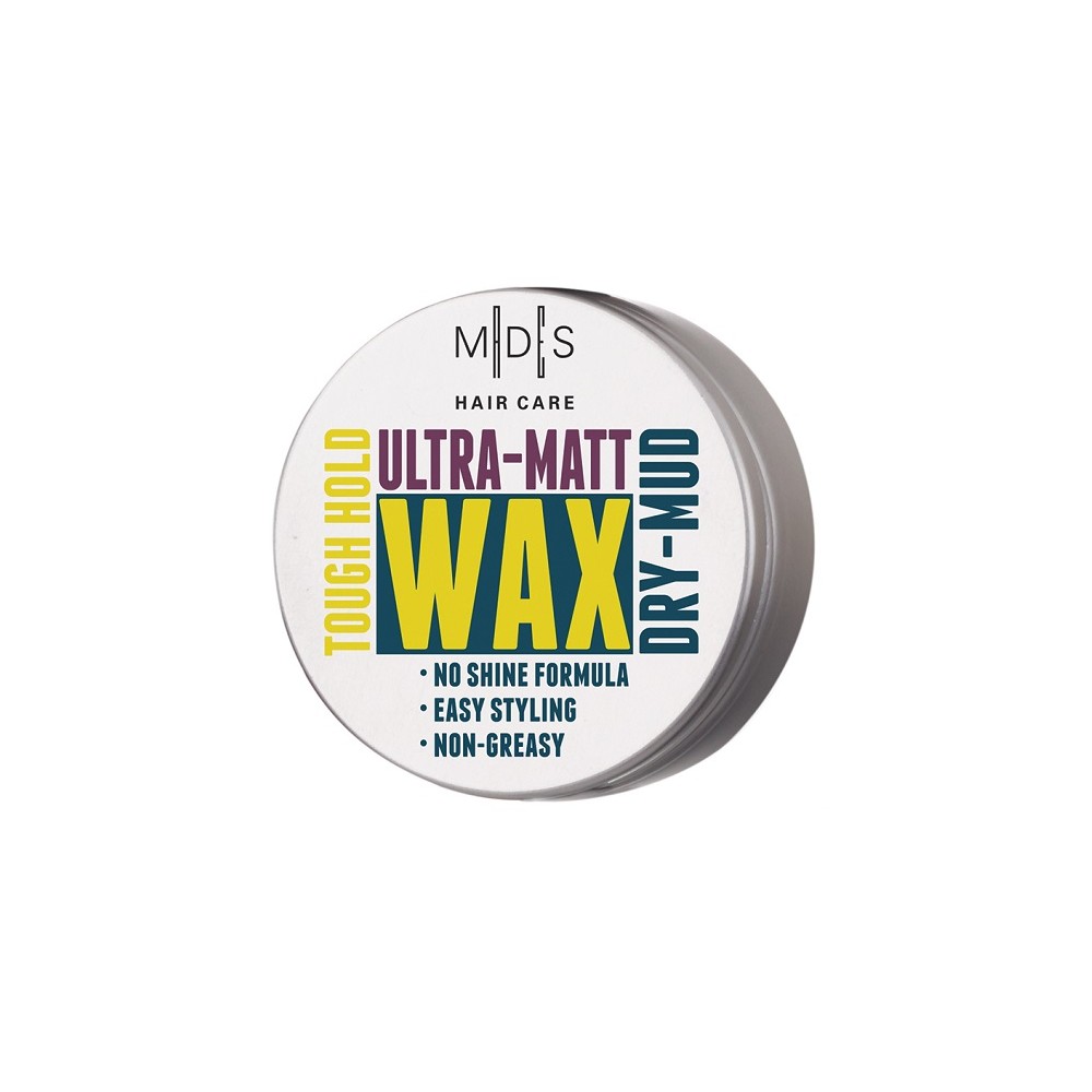 Mades Cosmetics Hair Care Styling Dry-Mud Ultra-Matt Wax 75ML 
