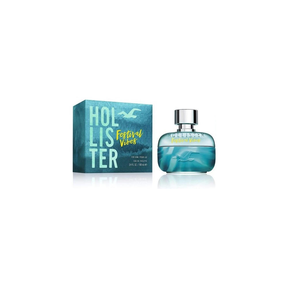 Hollister Festival Vibes For Him Eau De Cologne 100ML 