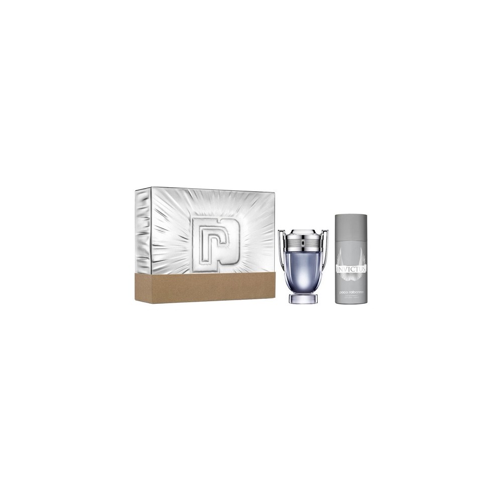 Paco Rabanne Invictus 100 ml Cofanetto 