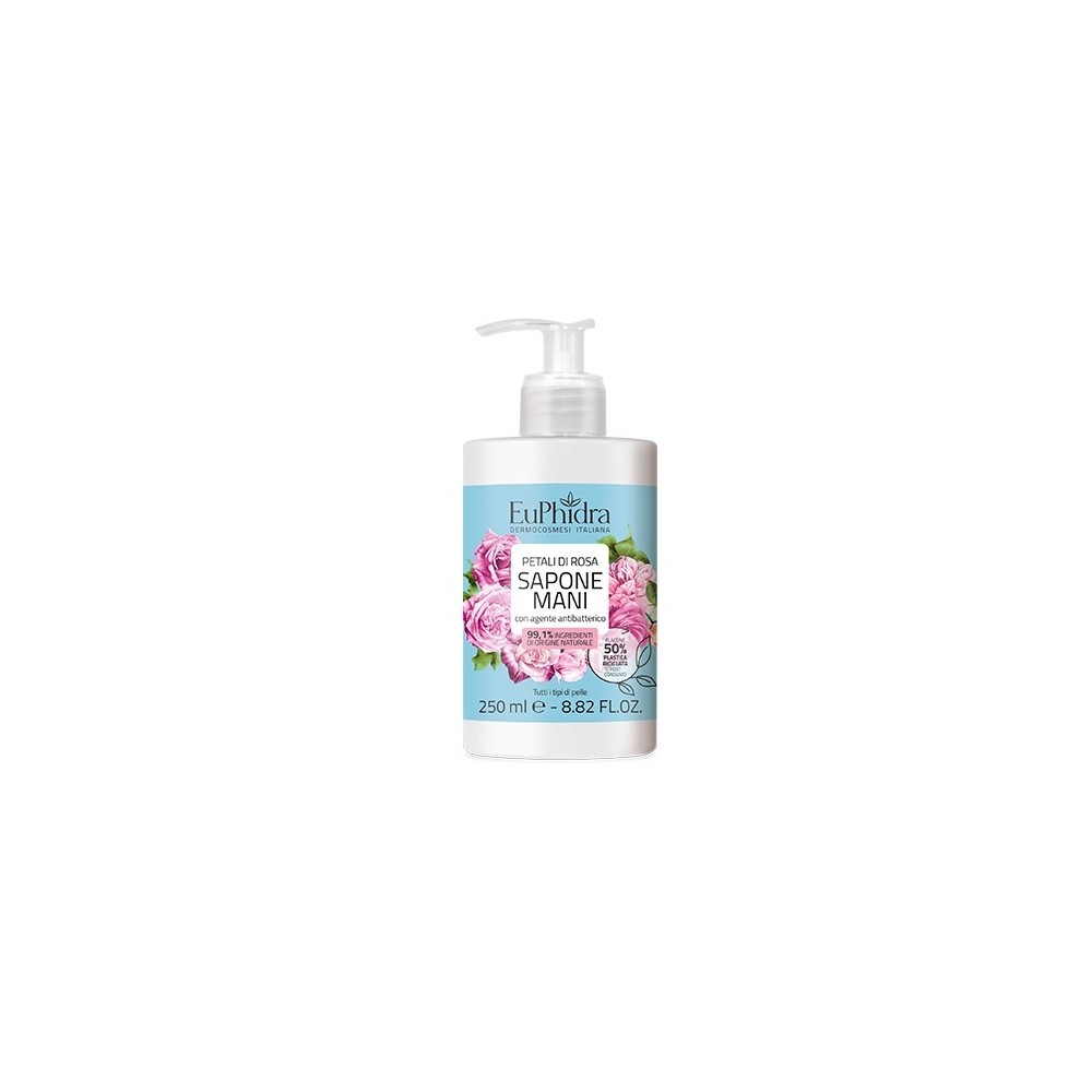 Euphidra Rosa Sapone Liquido 250ML 