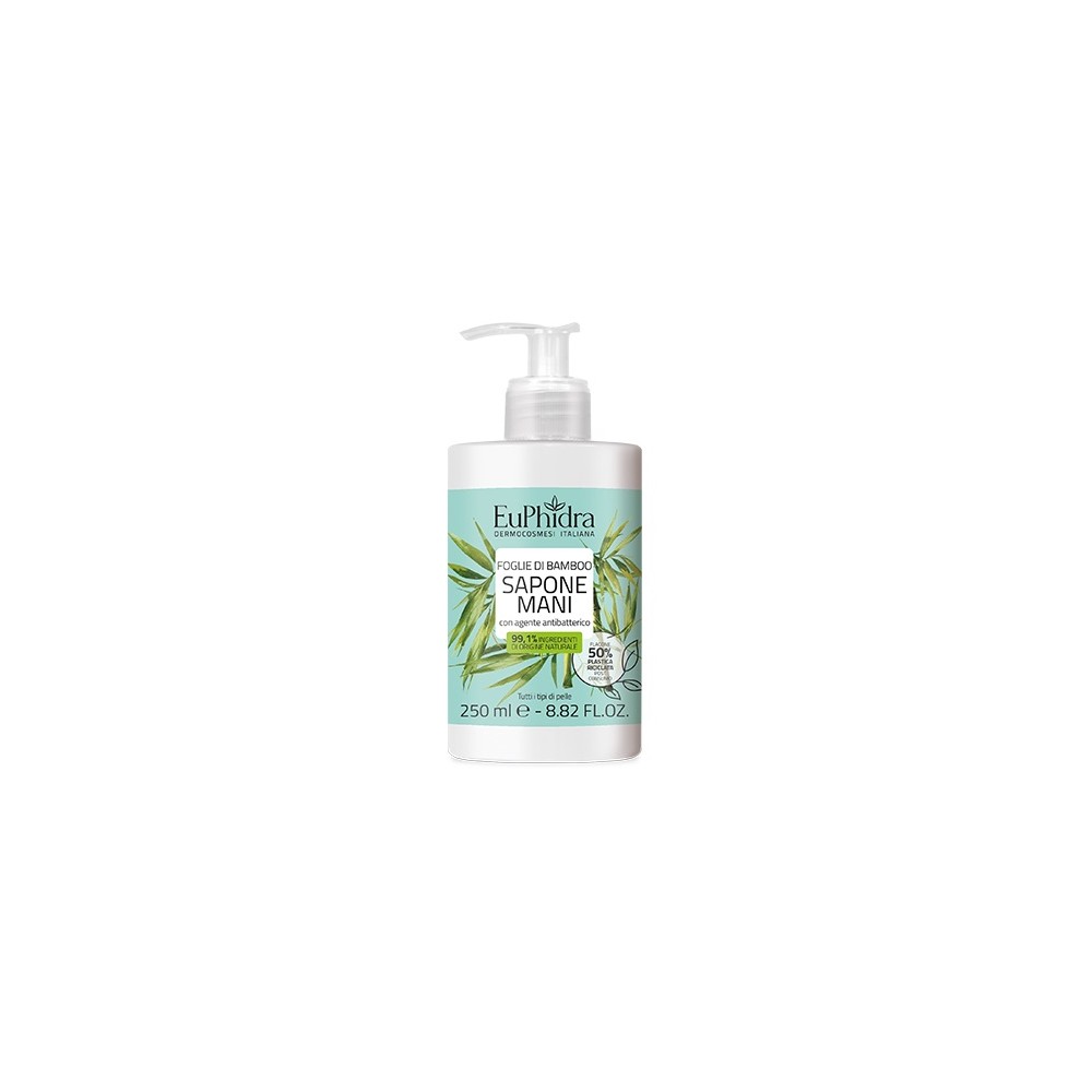 Euphidra Foglie di Bamboo Sapone Liquido 250ML 