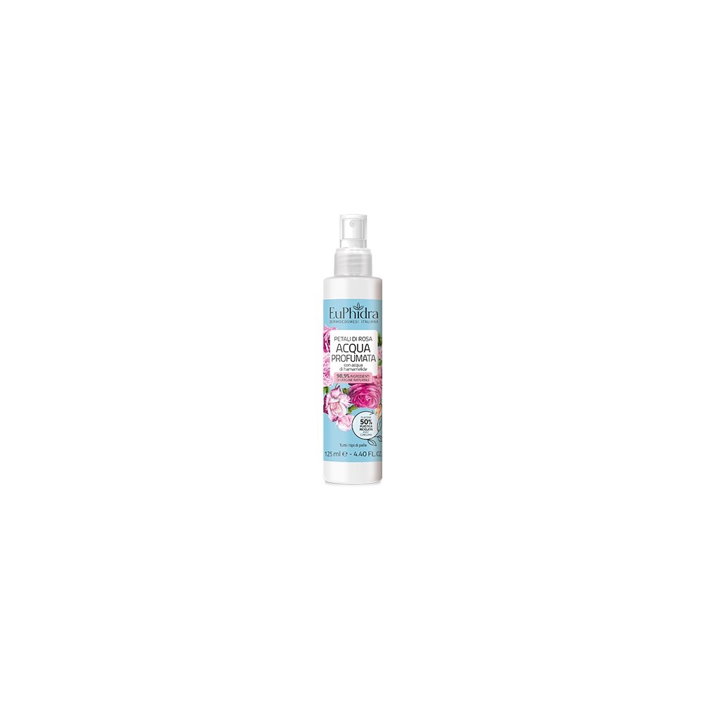 Euphidra Petali di Rosa Acqua Profumata 125ML 
