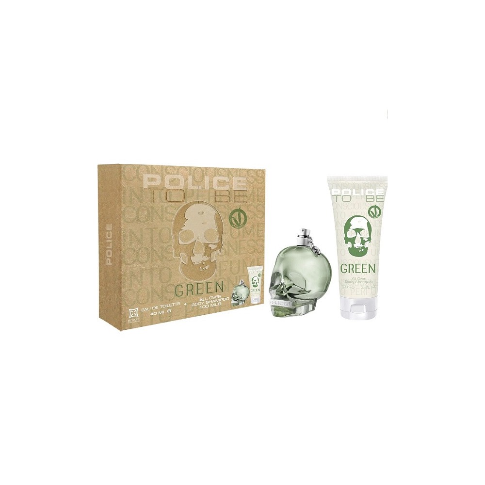 Police To Be Green 40 ml Cofanetto 