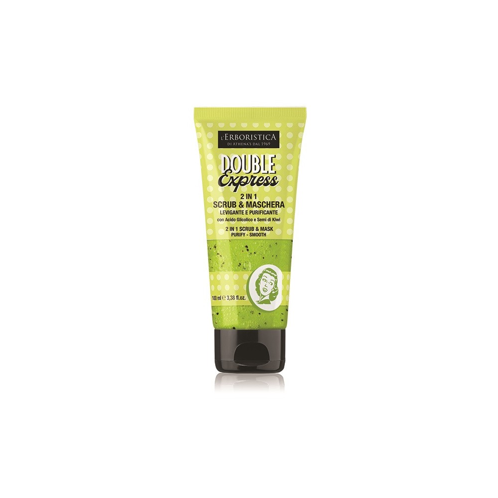 Athena's L'Erboristica Double Express Scrub & Maschera 2 in 1 100ML 