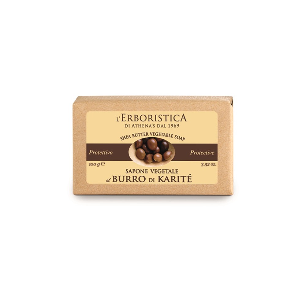 Athena's Sapone Vegetale al Burro di Karitè 100G 