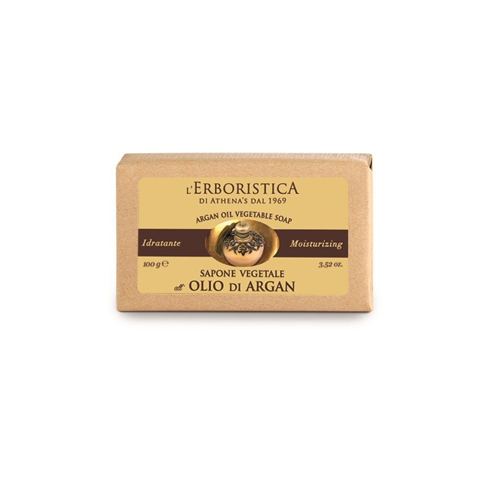 Athena's Sapone Vegetale all'Olio di Argan Bio 100G 