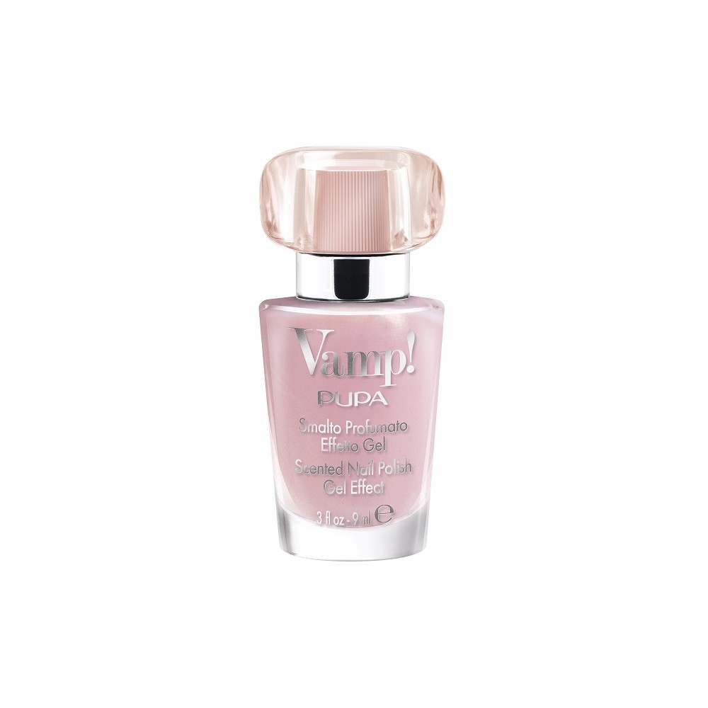 Pupa Vamp! Smalto Profumato Effetto Gel Rosa - 121 Candy Rose 