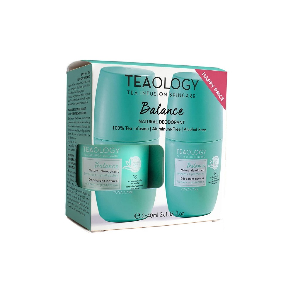 Teaology Yoga Care Balance Natural Deodorant Duo 