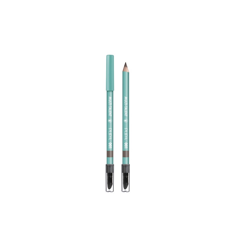 Pupa Multi-Talent Matita Eyeliner + Kajal + Ombretto + Sopracciglia - 03 Intense Brown 