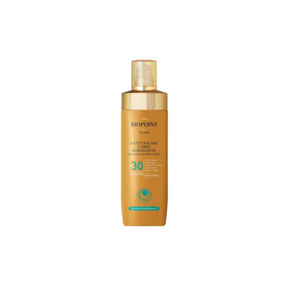 Biopoint Solaire Latte Spray Abbronzante SPF30 250ML 