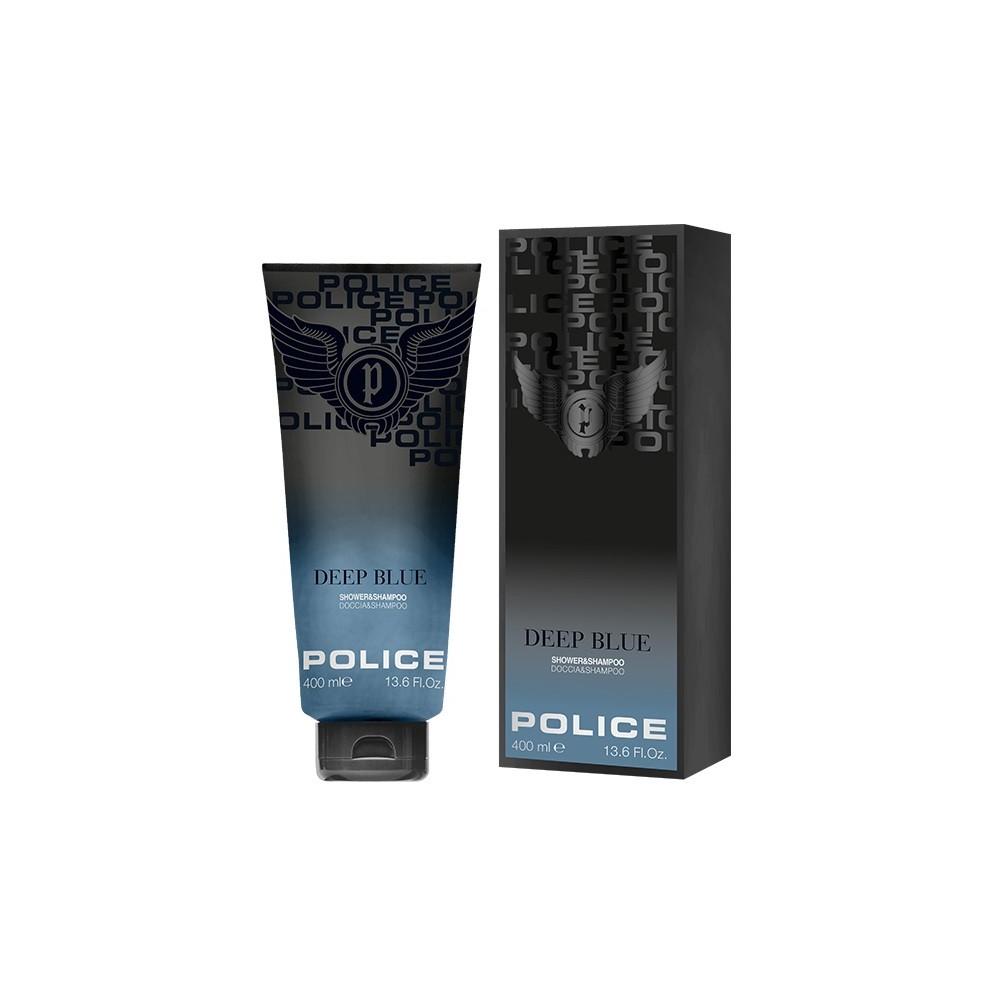 Police Deep Blue Shower & Shampoo 400ML 