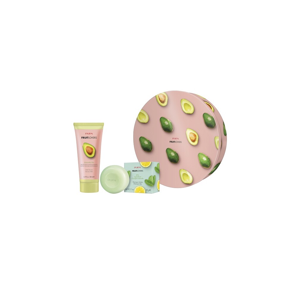 Pupa Fruit Lovers Avocado Latte Doccia e Shampoo Solido Kit 