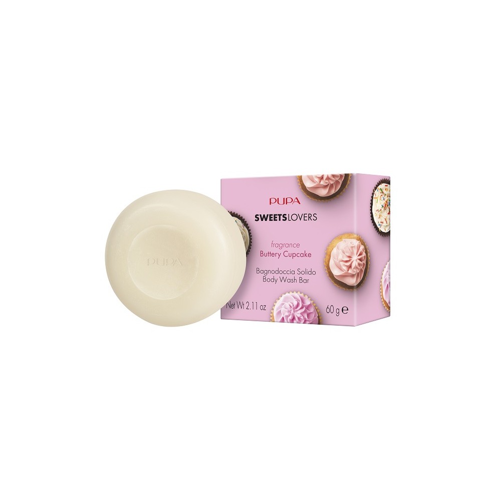 Pupa Sweets Lovers Buttery Cupcake Bagnodoccia Solido 60G 