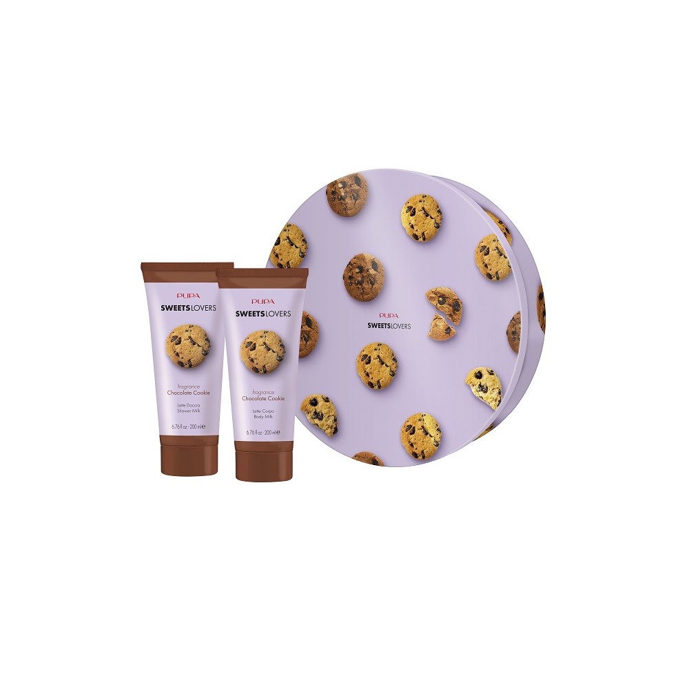 Pupa Sweets Lovers Chocolate Cookie Latte Doccia e Latte Corpo Kit 