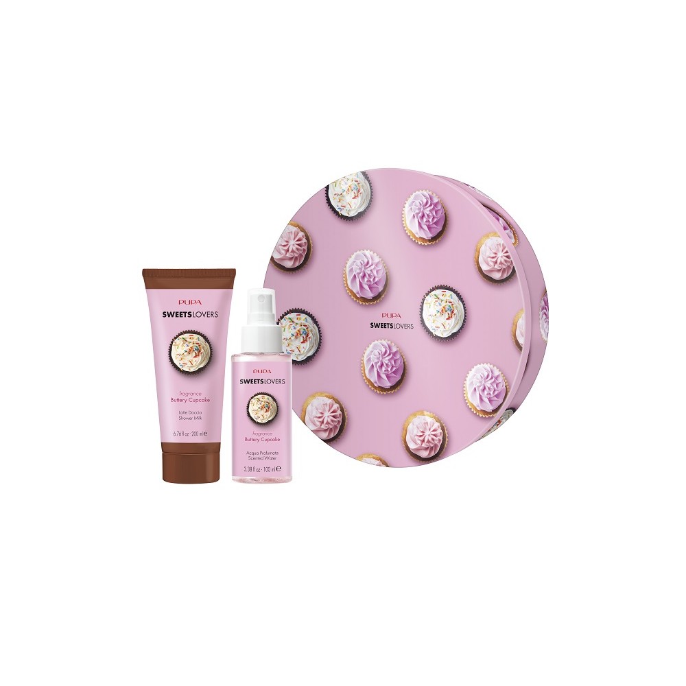 Pupa Sweets Lovers Buttery Cupcake Latte Doccia e Acqua Profumata Kit 