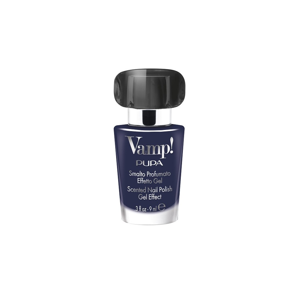 Pupa Pupa Vamp! Smalto Profumato Effetto Gel Natale - 313 Midnight Blue 