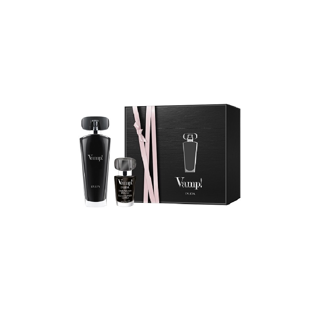 Pupa Kit Vamp! Eau De Parfum Black 50 ml & Nail Polish 