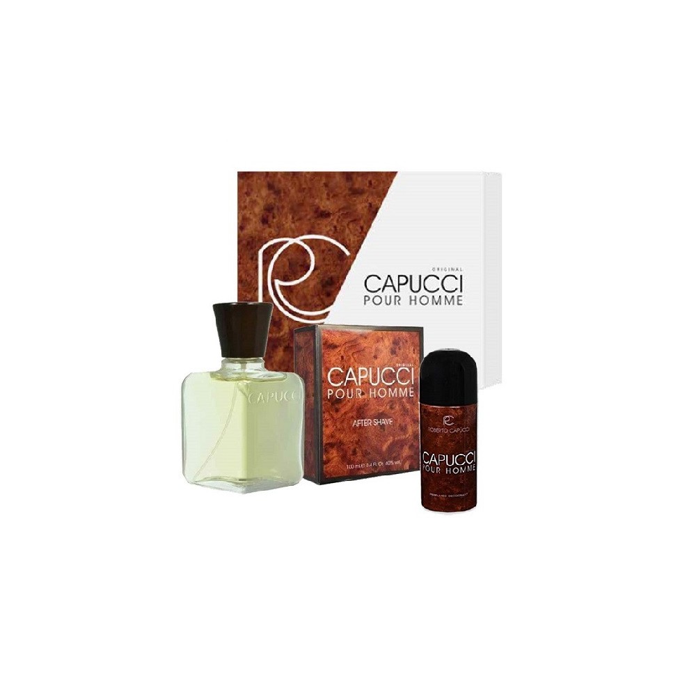 Capucci Pour Homme After Shave + Deodorante Cofanetto 