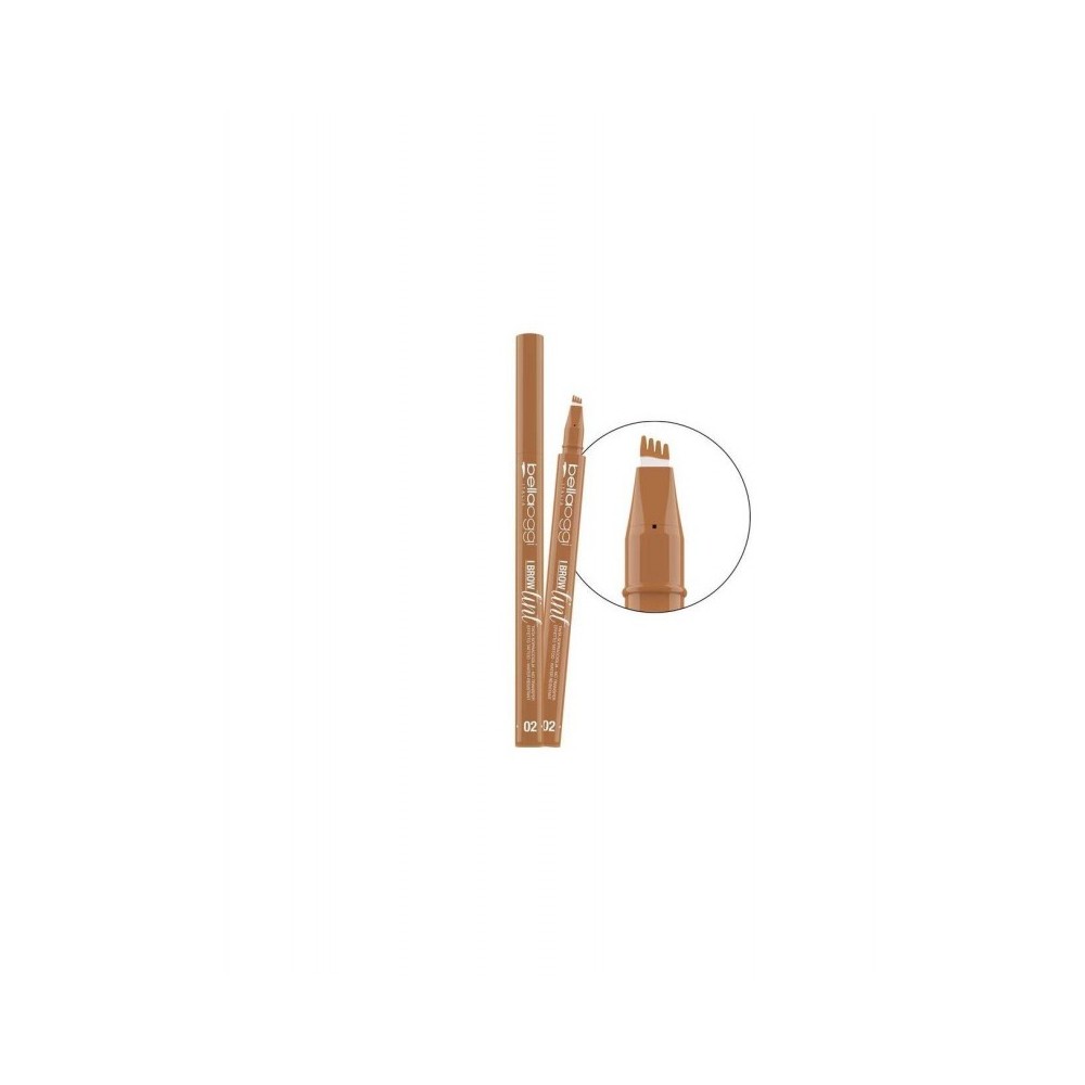 Bellaoggi I Brow Tint Pennarello Sopracciglia - 02 Light Brown 