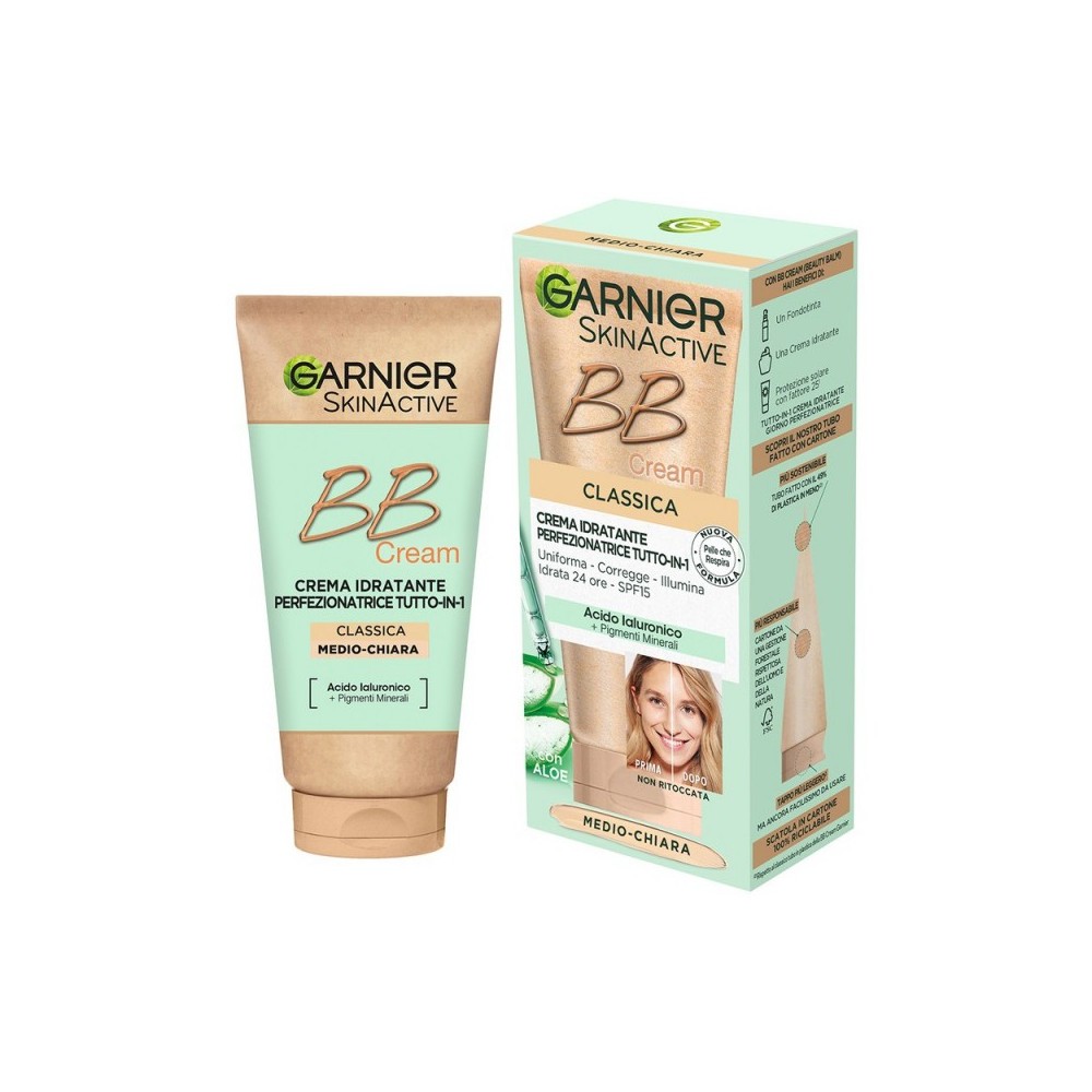 Garnier BB Cream Classica Crema idratante Perfezionatrice SPF15 - Medio-Chiara 