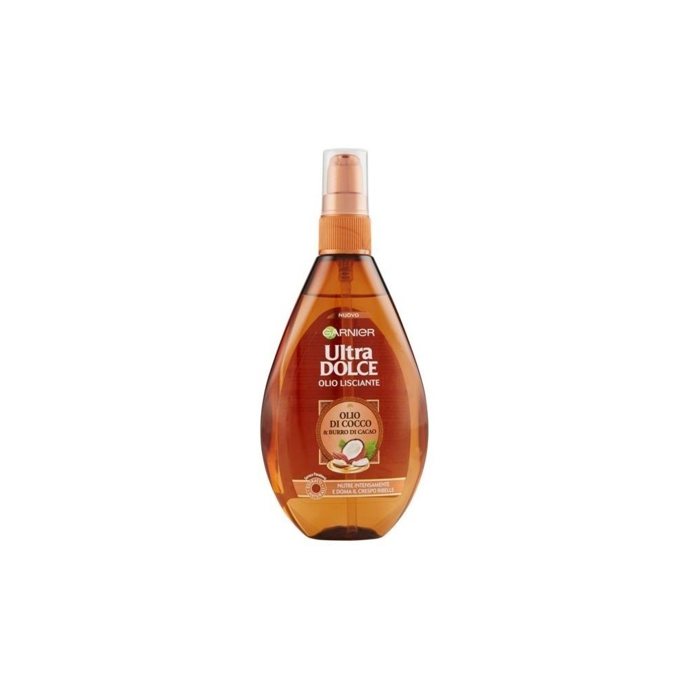Garnier Ultra Dolce Olio Lisciante Con Olio Di Cocco E Burro Di Cacao 150 ml 