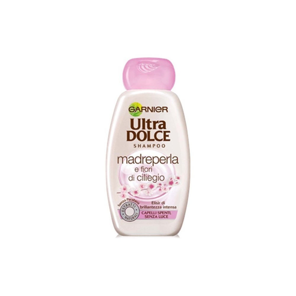 Garnier Ultra Dolce Shampoo Madreperla E Fiori Di Ciliegio 300 ml 