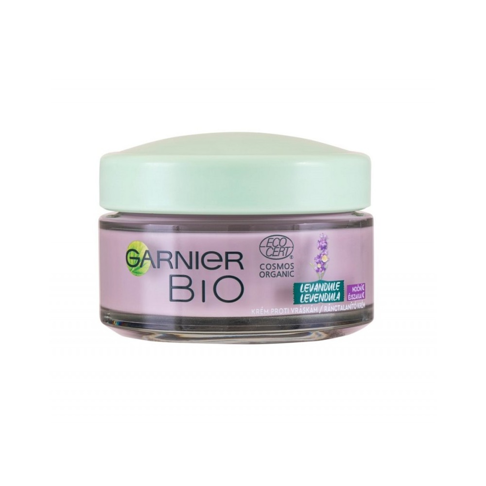 Garnier Bio Crema Notte Anti-Rughe Con Lavanda Rigenerante 50 ml 