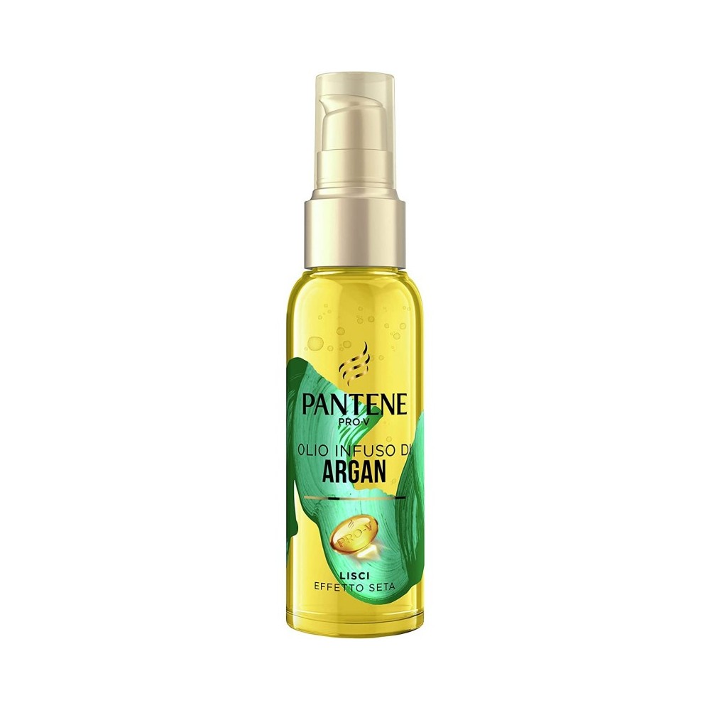 Pantene Olio Infuso di Argan Lisci Effetto Seta 100 ml 
