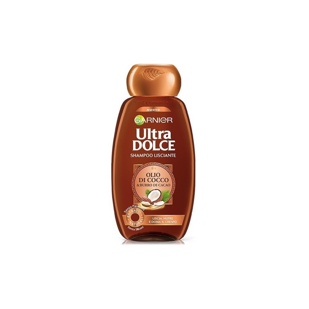 Garnier Ultra Dolce Shampoo Olio Di Cocco E Burro Di Cacao 300 ml 