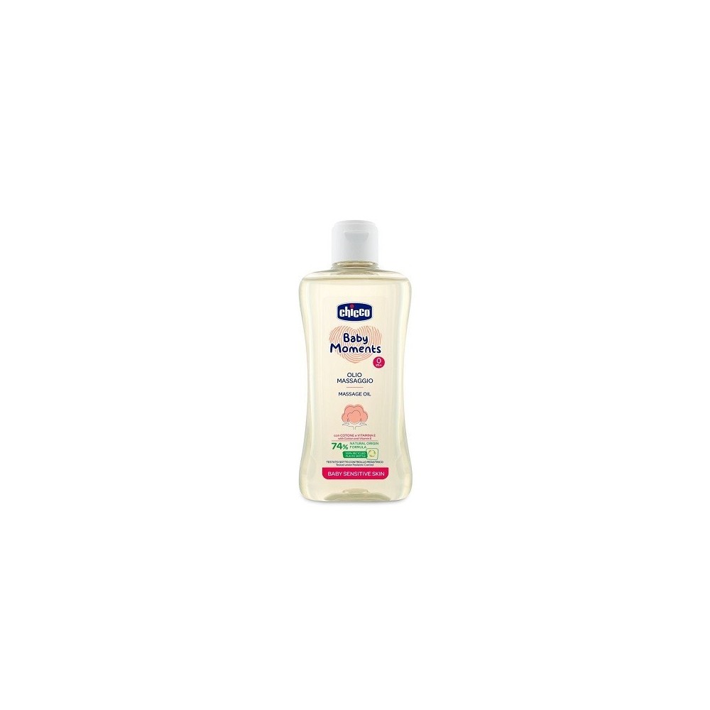 Chicco Baby Moments Olio Massaggio 200 ml 
