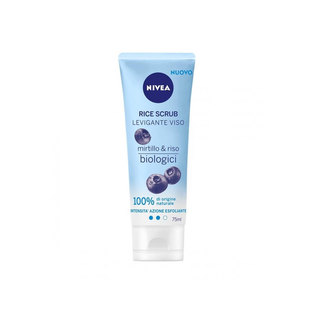 Nivea Rice Scrub Levigante Viso Mirtillo E Riso 75 ml 