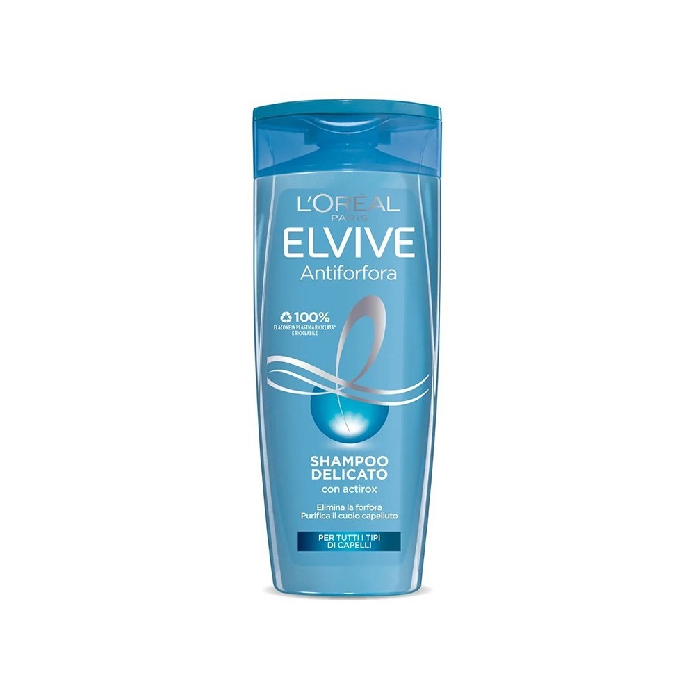 L'Oreal Paris Elvive Antiforfora Shampoo Delicato Tutti I Tipi Di Capelli 285 ml 