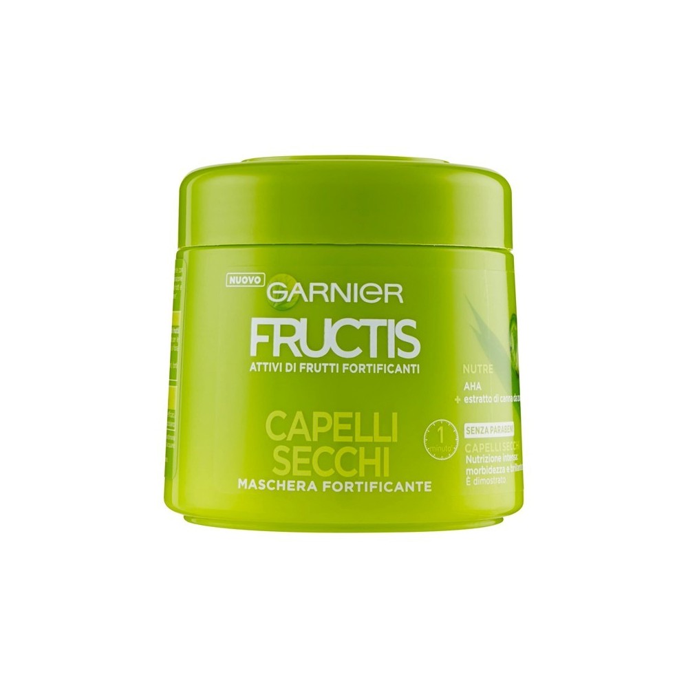 Garnier Fructis Maschera Fortificante Per Capelli Secchi 300 ml 