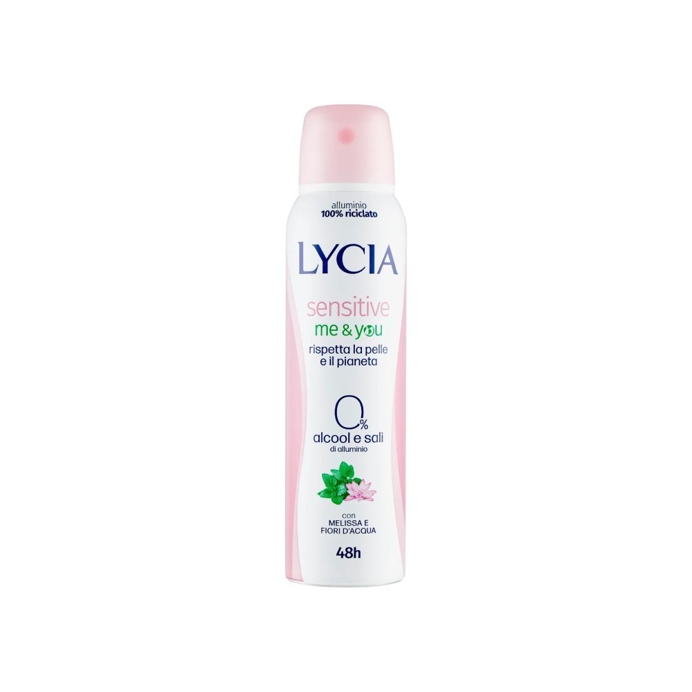 Lycia Sensitive Me & You Deodorante Spray 150 ml 