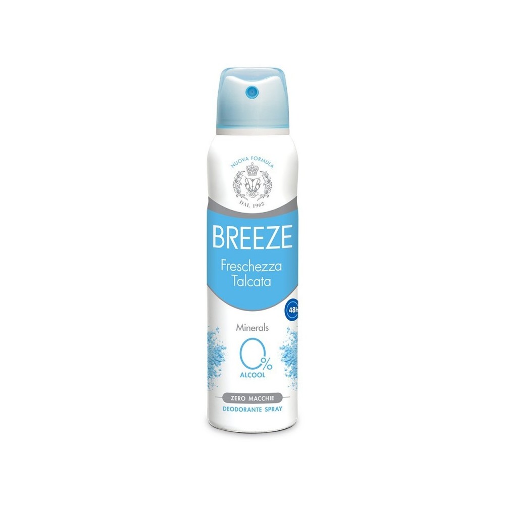 Breeze Deo Spray Freschezza Talcata 48H 150 ml 