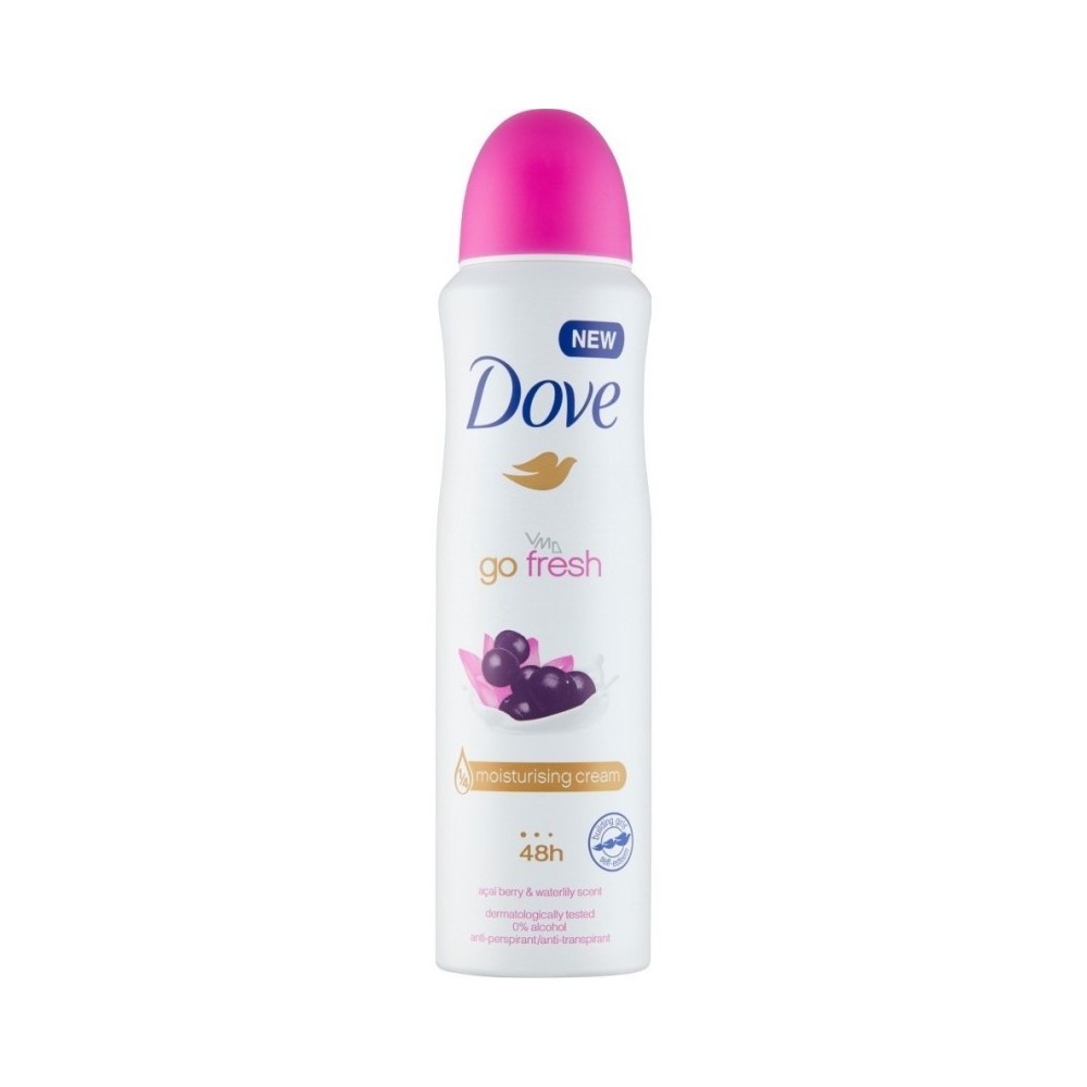 Dove Go Fresh Acai Berry & Waterlily Deodorante Spray 150 ml 
