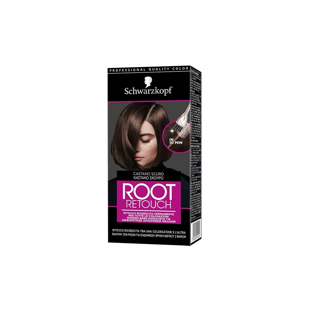 Schwarzkopf Root Retouch Ritocco Ricrescita Permanente - Castano Scuro 