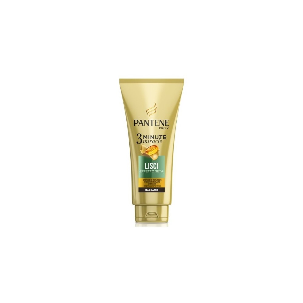 Pantene 3 Minute Miracle Balsamo Lisci Effetto Seta 150 ml 