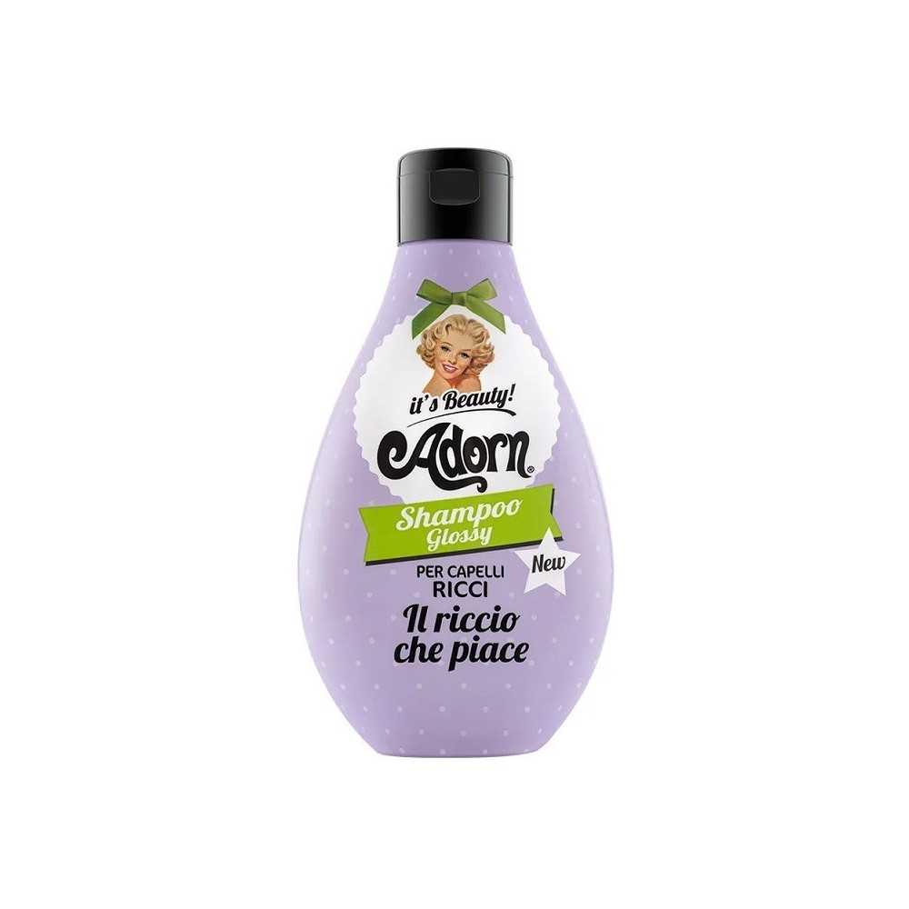 Adorn Il Riccio Che Piace Shampoo Glossy Per Capelli Ricci 250 ml 
