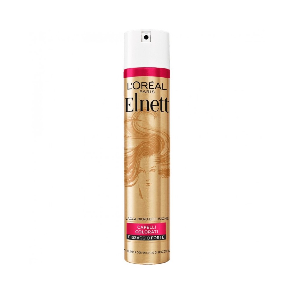 L'Oreal Paris Elnett Lacca Fissaggio Forte Capelli Colorati 250 ml 