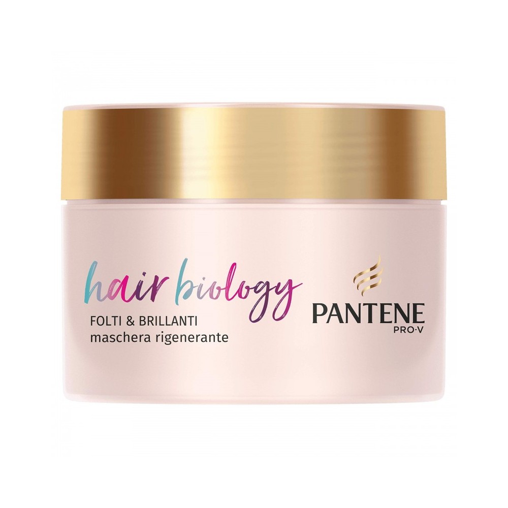 Pantene Hair Biology Folti e Brillanti Maschera Rigenerante 160 ml 