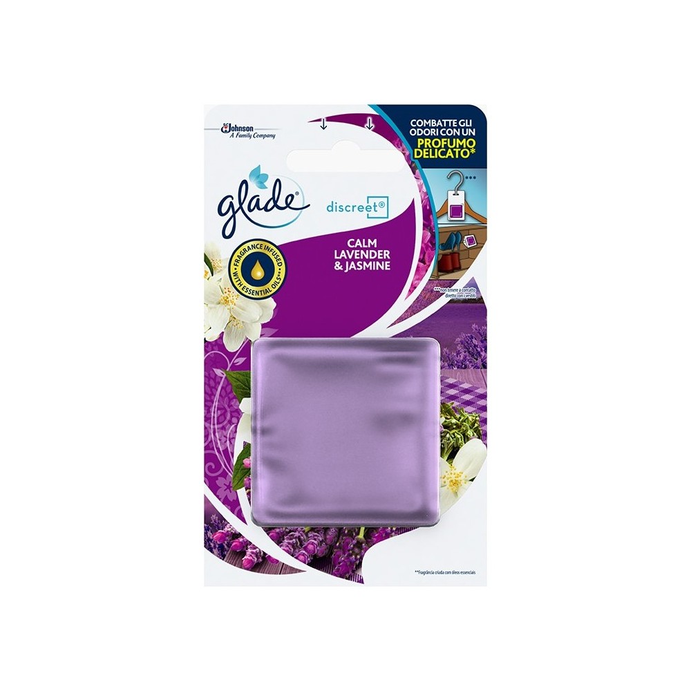 Glade Discreet Fiori di Lavanda e Gelsomino Ricarica 2 pz 