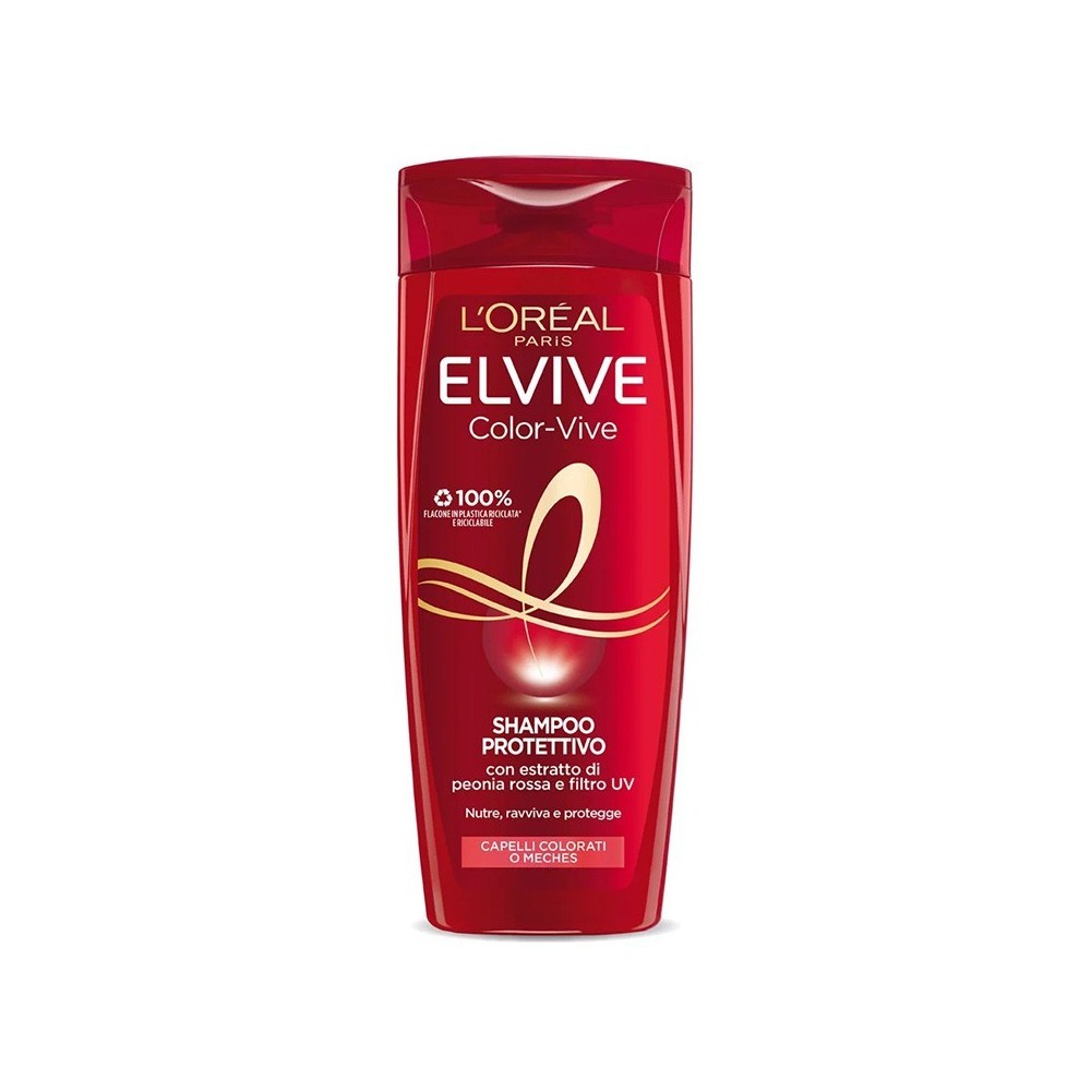 L'Oreal Paris Elvive Color-Vive Shampoo Protettivo Per Capelli Colorati 285 ml 