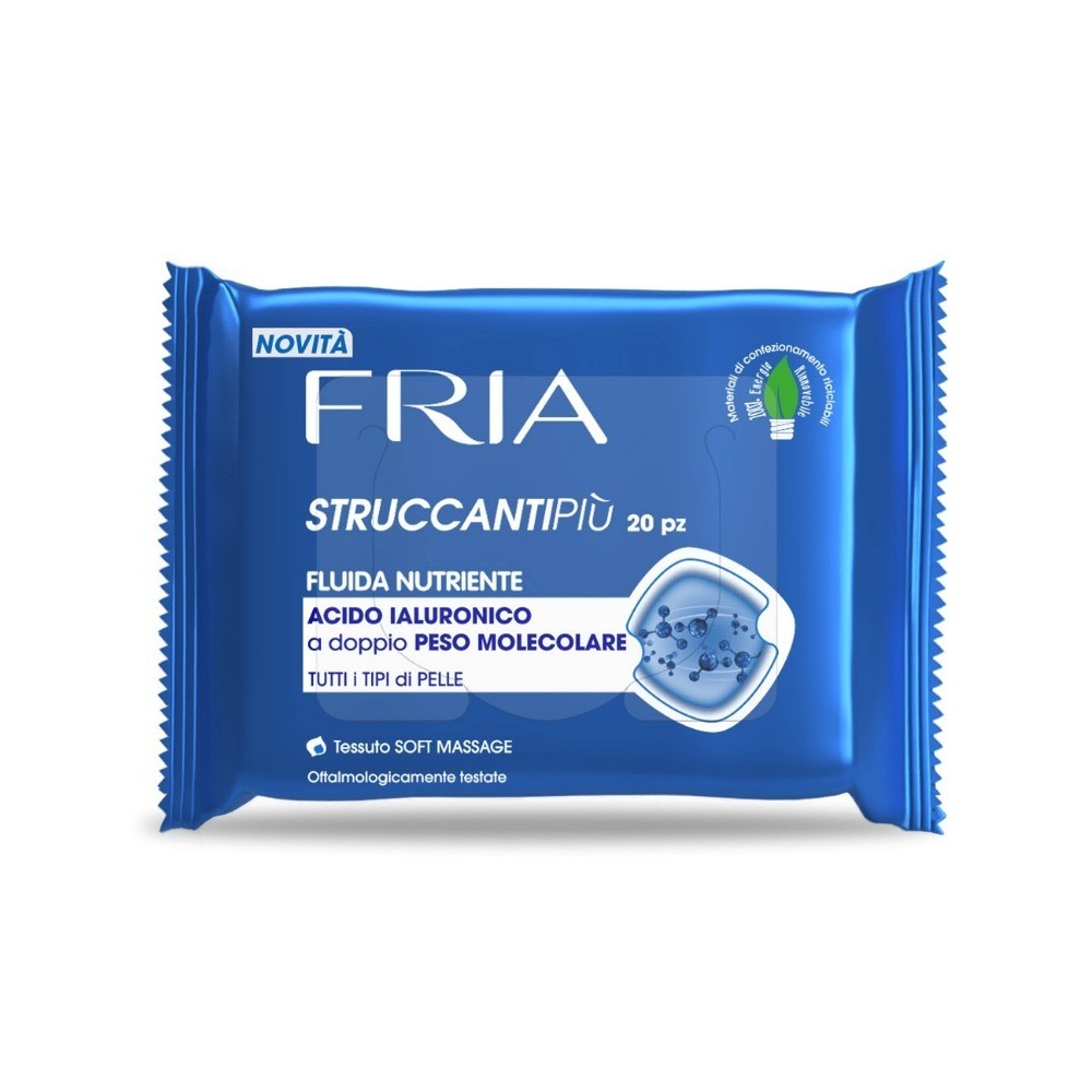 Fria StruccantiPiù Fluida Nutriente Salviette Struccanti - 20 pezzi 