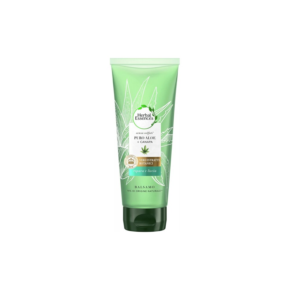 Herbal Essences Puro Aloe + Hemp Balsamo 180 ml 