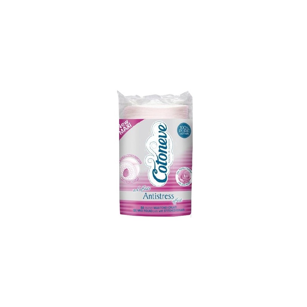 Cotoneve	Dischetti Struccanti Maxi Con Rosa Canina 50 pz 