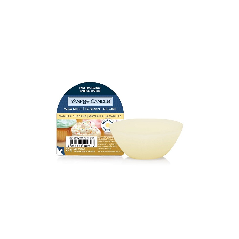 Yankee Candle Cera da sciogliere Vanilla Cupcake 22 gr 